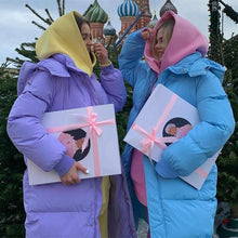 Load image into Gallery viewer, Farah – lange wattierte winterjacke