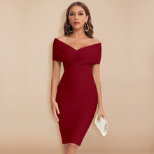Load image into Gallery viewer, Vicky - Elegantes Verbandkleid mit V-Ausschnitt