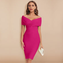 Load image into Gallery viewer, Vicky - Elegantes Verbandkleid mit V-Ausschnitt
