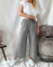 Load image into Gallery viewer, Xeni- Hochwertige lockere Leinen Hose für den Sommer