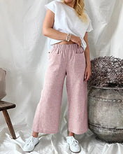 Load image into Gallery viewer, Xeni- Hochwertige lockere Leinen Hose für den Sommer