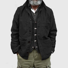 Load image into Gallery viewer, Lito - Herrenjacke aus Baumwolle im Vintage-Stil