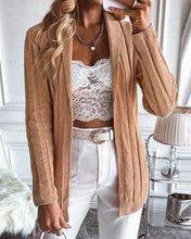 Load image into Gallery viewer, Daphnie - Dehnbare Strickjacke aus Baumwolle