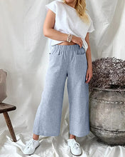 Load image into Gallery viewer, Xeni- Hochwertige lockere Leinen Hose für den Sommer