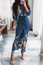 Load image into Gallery viewer, Kathryn - V-Ausschnitt Unregelmäßiges Kleid