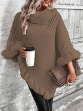 Load image into Gallery viewer, Remma - Eleganter Poncho mit Pelzbesatz