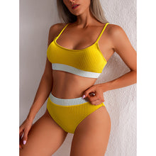 Load image into Gallery viewer, Ondine - Bikini-Badebekleidung mit hoher Taille