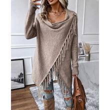 Load image into Gallery viewer, Eleonore - Strickjacke mit Quasten
