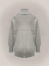 Load image into Gallery viewer, Hazel - Lässige Strickjacke mit Rollkragen und langen Ärmeln