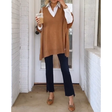 Load image into Gallery viewer, Halena - Pullover mit V-Ausschnitt