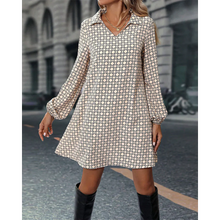 Load image into Gallery viewer, Devon - Langärmeliges Sommer Kragenkleid