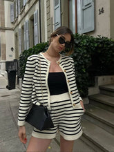 Load image into Gallery viewer, Irene - Gestreiftes Damen Sommer Set