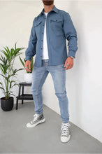 Load image into Gallery viewer, Theo - Premium-Knopfleiste Jacke