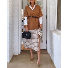 Load image into Gallery viewer, Halena - Pullover mit V-Ausschnitt