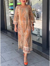 Load image into Gallery viewer, Ryza - Neid Long Chiffon Maxi Kleid