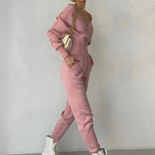 Load image into Gallery viewer, Annika - Strickpullover Zweiteiliges Set