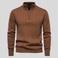 Load image into Gallery viewer, Pier - Pullover mit halbem Reißverschluss