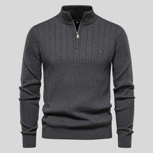 Load image into Gallery viewer, Pier - Pullover mit halbem Reißverschluss