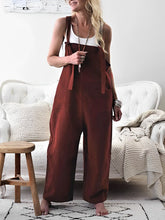 Load image into Gallery viewer, Yolly - Jumpsuit mit quadratischem Ausschnitt und Fronttasche