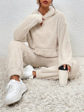 Load image into Gallery viewer, Charina - Stylischer Fleece Teddy-Zweiteiler Lounge Set