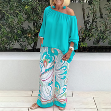 Load image into Gallery viewer, Karrie - Blusen-Hosen-Set