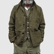 Load image into Gallery viewer, Lito - Herrenjacke aus Baumwolle im Vintage-Stil
