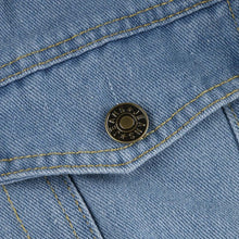 Load image into Gallery viewer, Makino – eine kuschelige Jeansjacke
