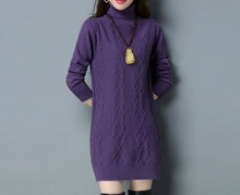 Load image into Gallery viewer, Jelyn - Kuscheliger Rollkragen-Strickpullover