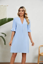 Load image into Gallery viewer, Geneva - Sommerkleid mit V-Ausschnitt
