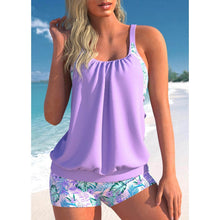 Load image into Gallery viewer, Beatrice - Zweiteiliger Tankini-Badeanzug für Damen