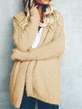 Load image into Gallery viewer, Melly - CozyChic Teddy Strickjacke