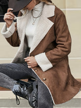 Load image into Gallery viewer, Regina - Wintermantel mit Sherpa-Futter
