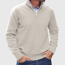 Load image into Gallery viewer, Philip - Kaschmir-Pullover für Männer mit Reißverschluss