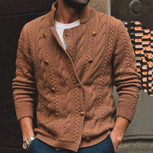 Load image into Gallery viewer, Carlo - Herren Strickjacke mit Zopfmuster