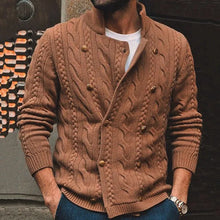 Load image into Gallery viewer, Carlo - Herren Strickjacke mit Zopfmuster