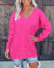 Load image into Gallery viewer, Gina - Pullover mit Leopardenmuster