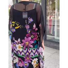 Load image into Gallery viewer, Zianna - Blumen Chiffon Sommer Maxikleid