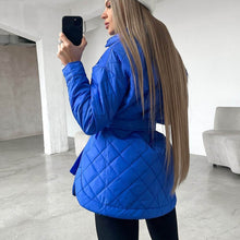 Load image into Gallery viewer, Nikki - Damen Steppjacke Trenchcoat Saisonwechsel