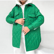 Load image into Gallery viewer, Nikki - Damen Steppjacke Trenchcoat Saisonwechsel