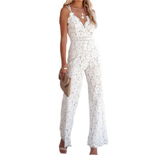 Load image into Gallery viewer, Rizza - Wunderschöner Spitzen-Jumpsuit