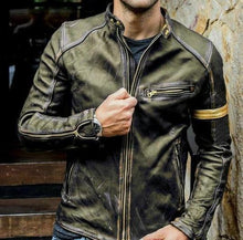 Load image into Gallery viewer, Micky - Unglaublich schöne und warme Lederjacke