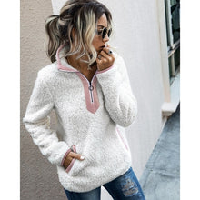 Load image into Gallery viewer, Hailey - Weicher, bequemer Fleece-Pullover