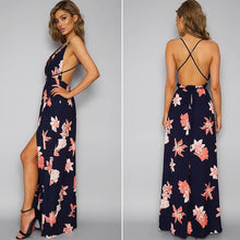 Load image into Gallery viewer, Arlene - Floral Split Sommer Kleid