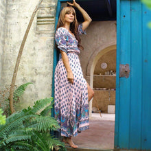 Load image into Gallery viewer, Pauline - Print Chiffon Kleid