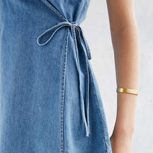 Load image into Gallery viewer, Jendra - Denim Pixie Sommer Kleid