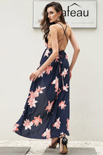 Load image into Gallery viewer, Arlene - Floral Split Sommer Kleid