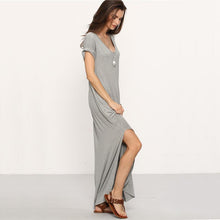 Load image into Gallery viewer, Jane - Maxikleid, mit Taschen