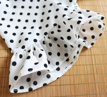 Load image into Gallery viewer, Kiara - Kurzärmeliges Kleid mit Polka Dot