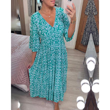 Load image into Gallery viewer, Sherlyn - Maxikleid mit Druck