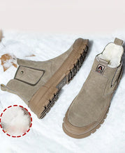 Load image into Gallery viewer, Jayson - Plüsch Herren Bequeme Stiefel